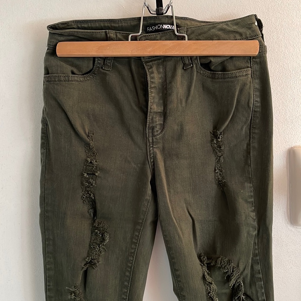 Green jegging